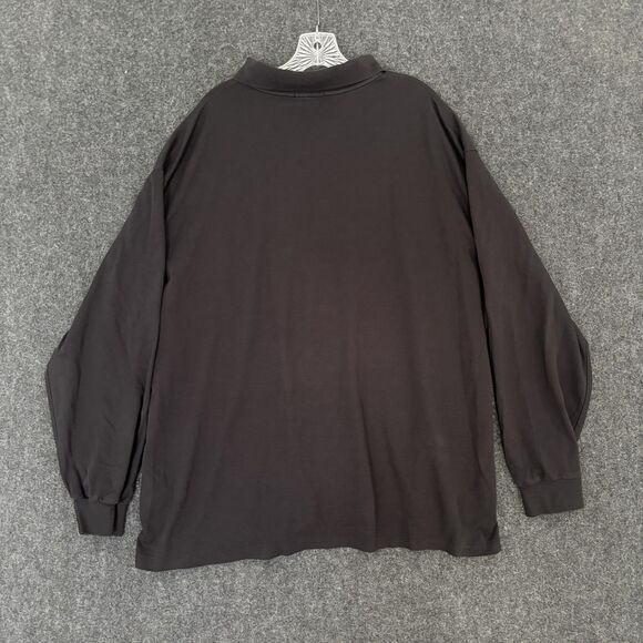 Polo Ralph Lauren Polo Shirt Men's 4XB Black Cotton Pony Logo Preppy Casual - Picture 3 of 8